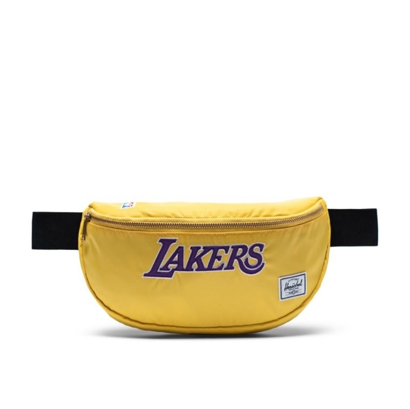 herschel lakers fanny pack